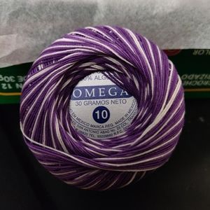 Omega crochet yarn multicolor